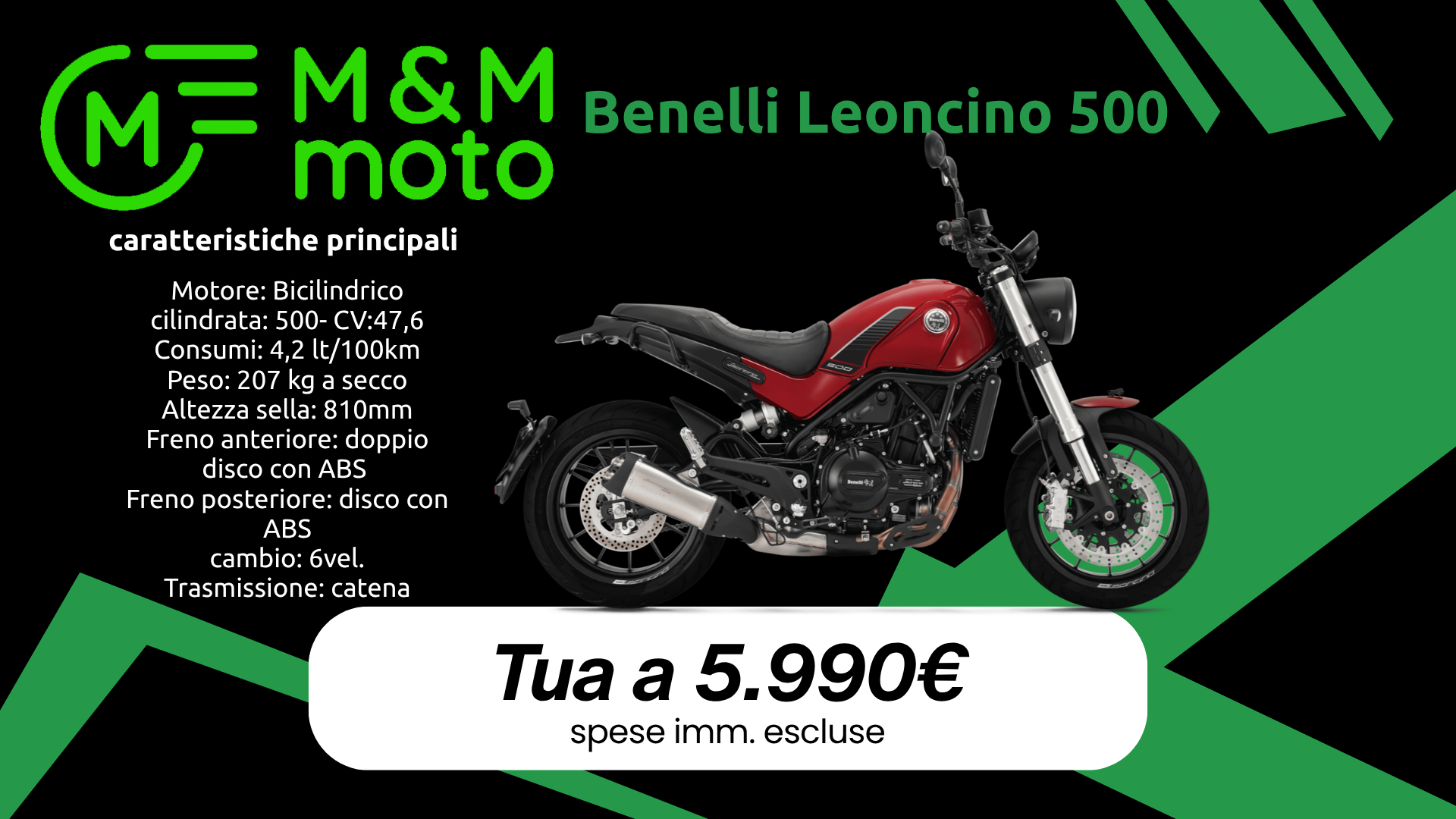 Benelli Leoncino 500 MM moto