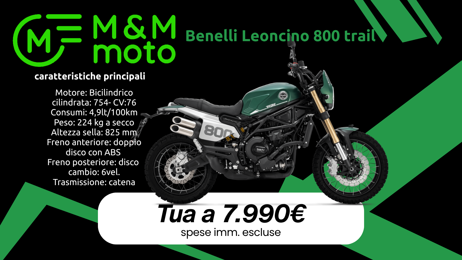 Benelli Leoncino 800 mm moto