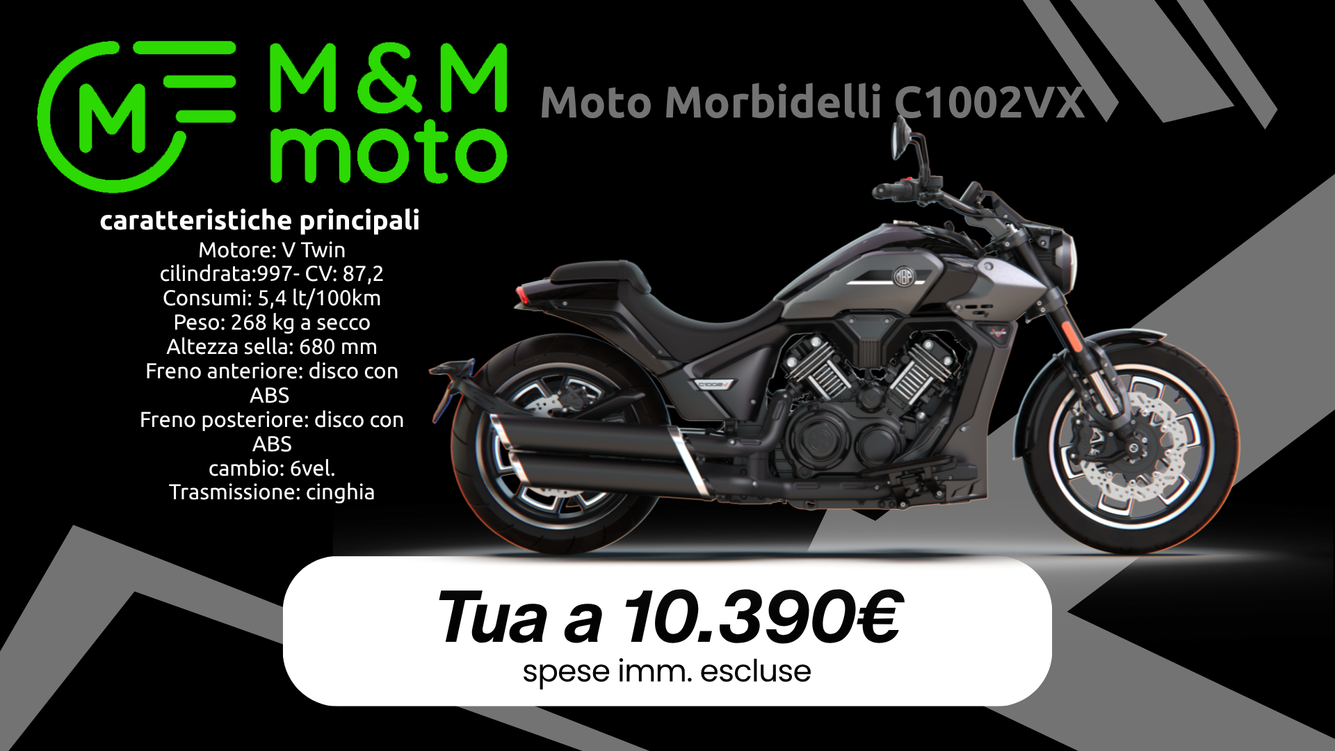 Moto morbidelli C1002 mm moto